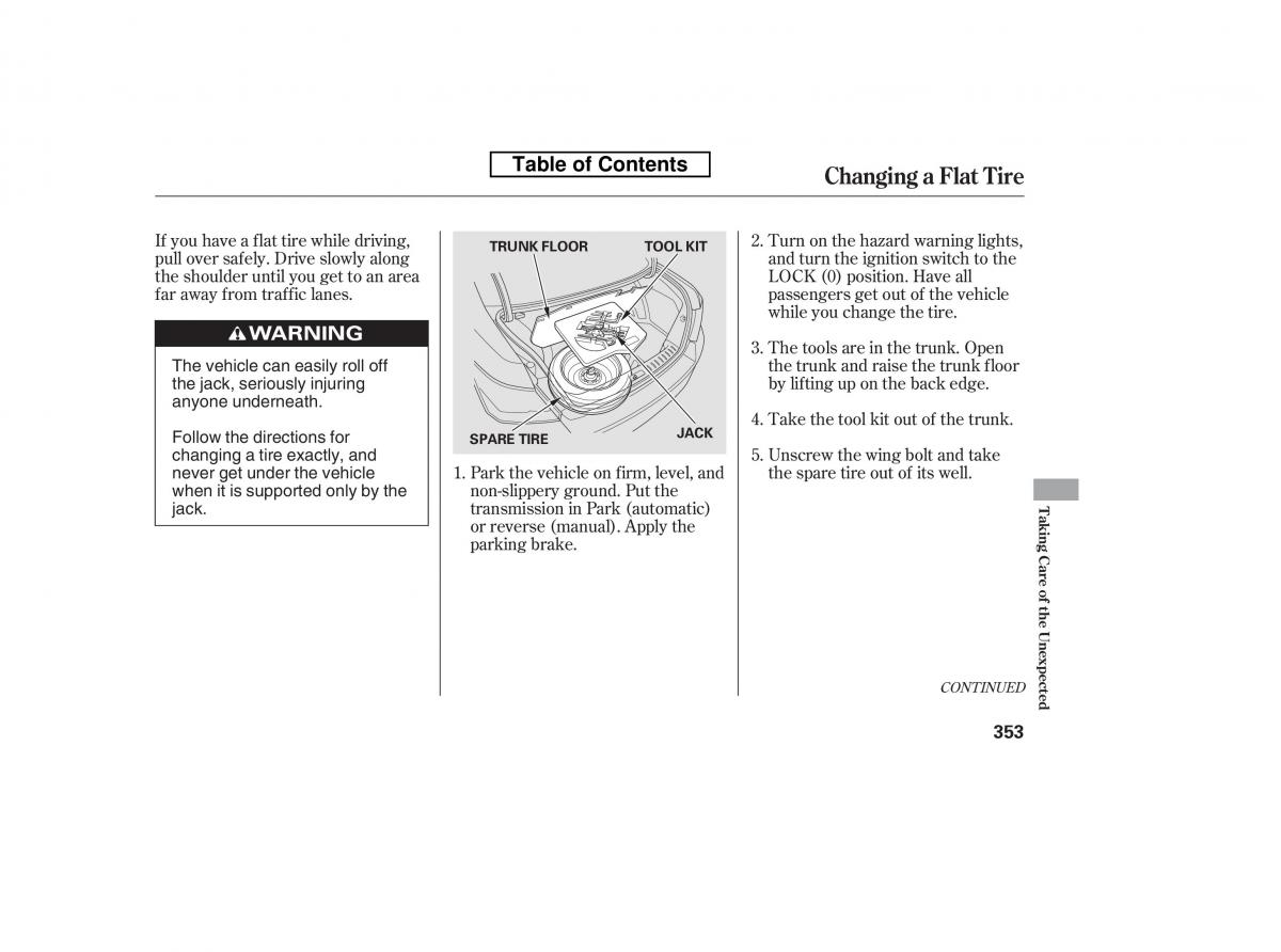 Honda Accord VIII 8 owners manual / page 368