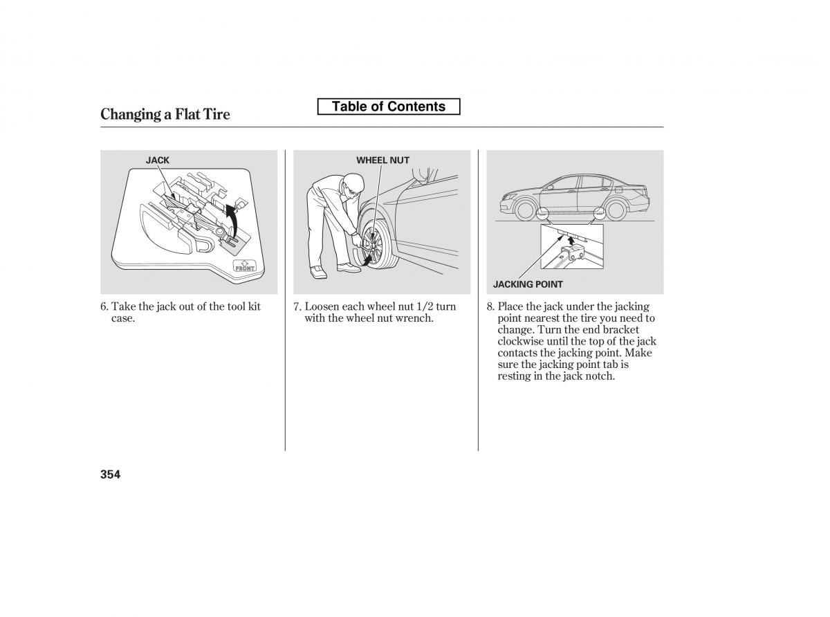 Honda Accord VIII 8 owners manual / page 369