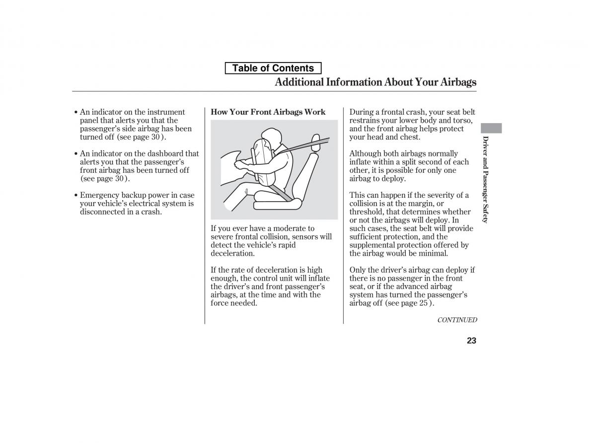 Honda Accord VIII 8 owners manual / page 38