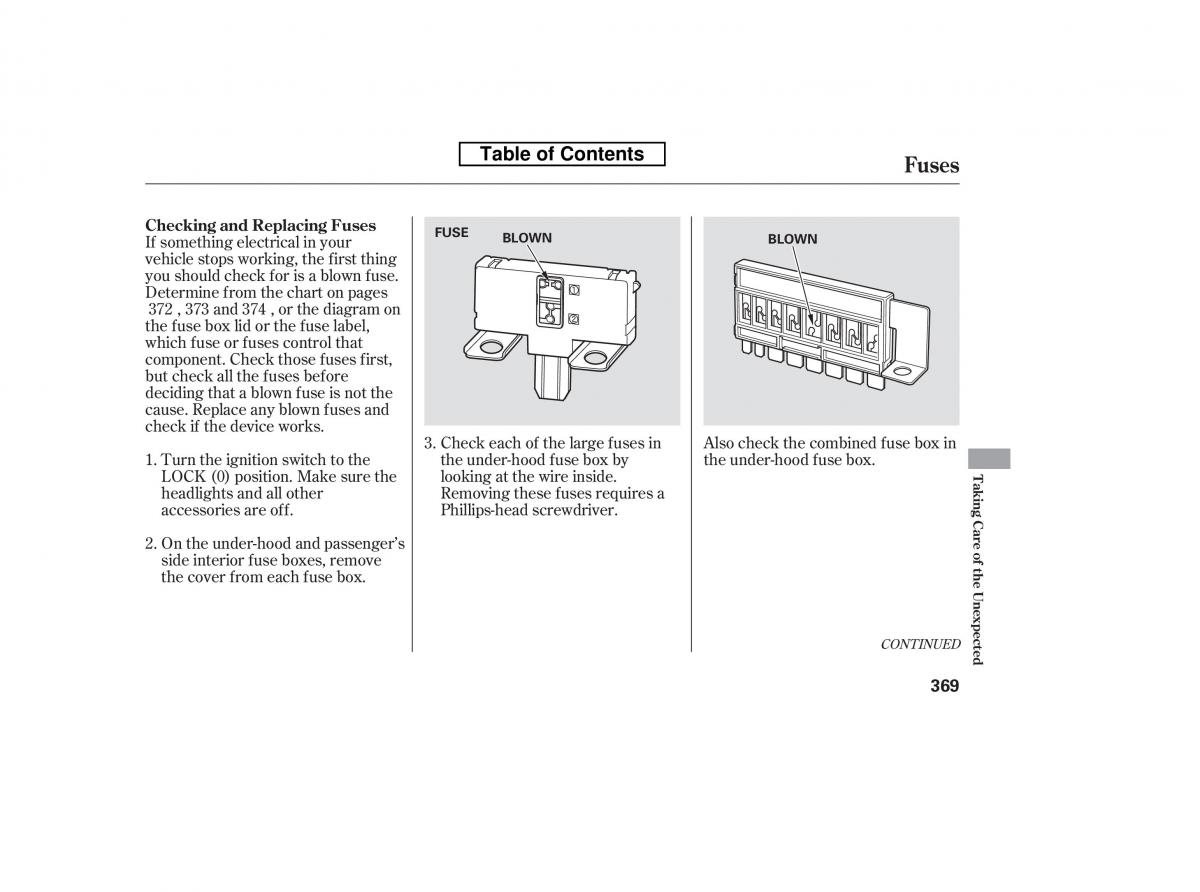 Honda Accord VIII 8 owners manual / page 384