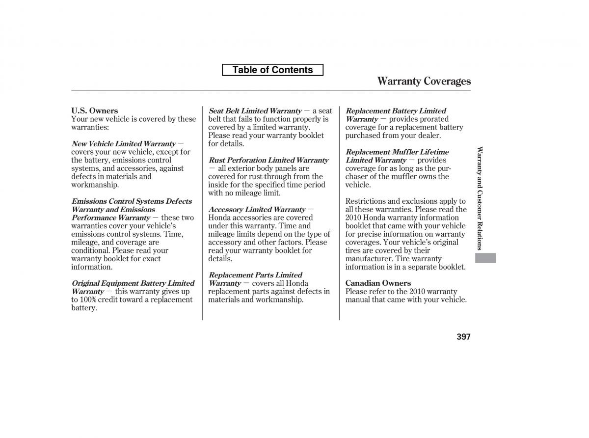 Honda Accord VIII 8 owners manual / page 412