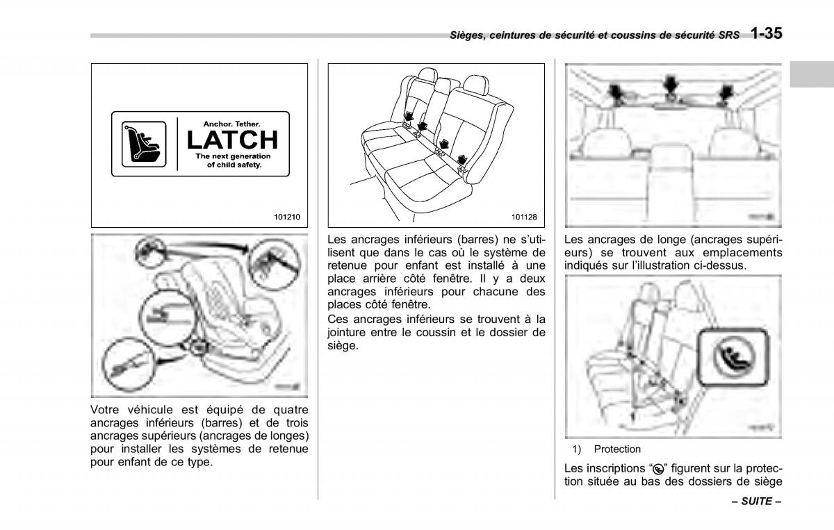 Subaru Forester II 2 manuel du proprietaire / page 63