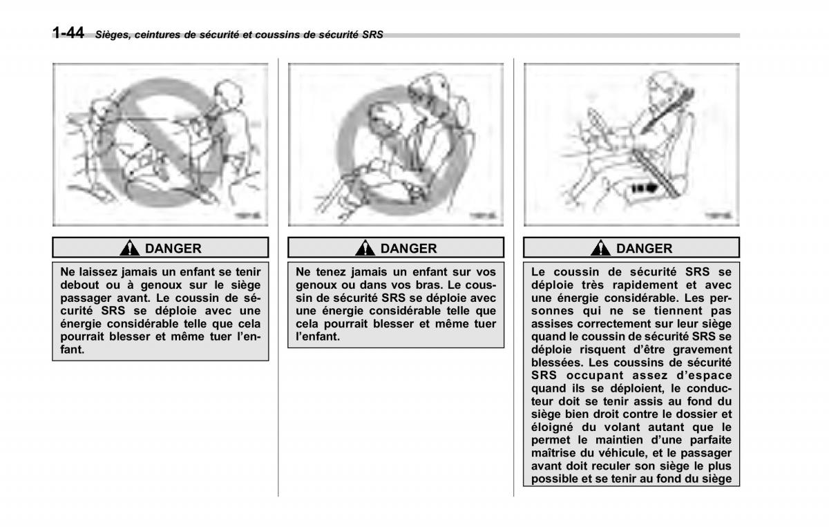 Subaru Forester II 2 manuel du proprietaire / page 72