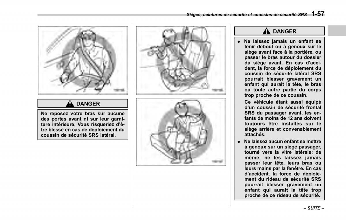 Subaru Forester II 2 manuel du proprietaire / page 85