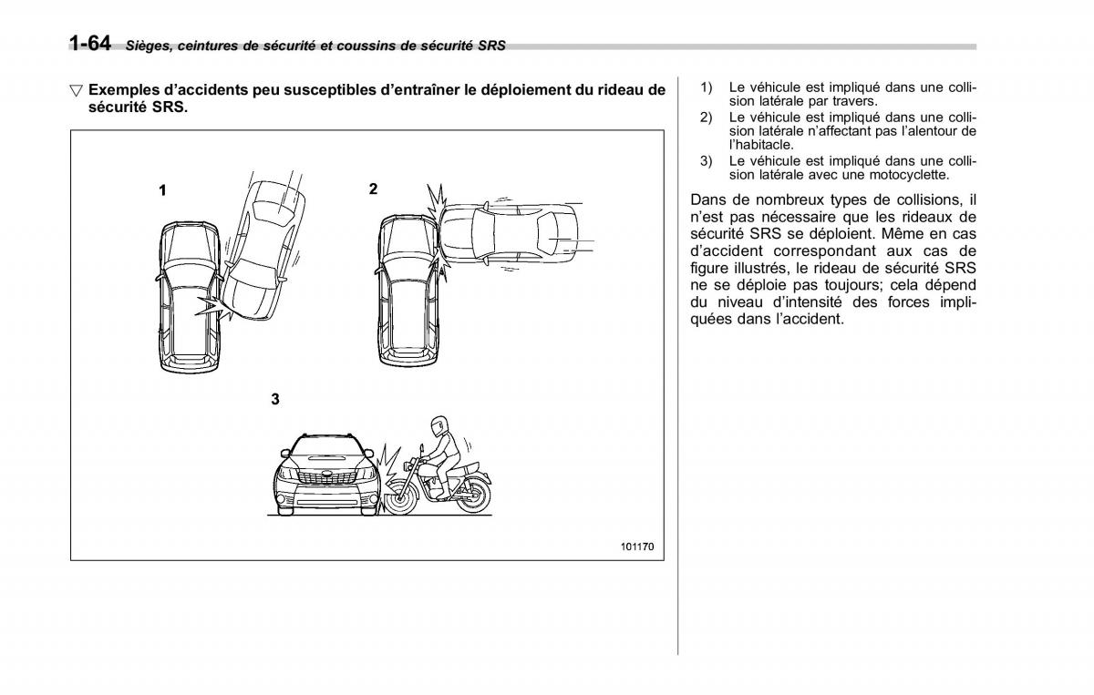 Subaru Forester II 2 manuel du proprietaire / page 92