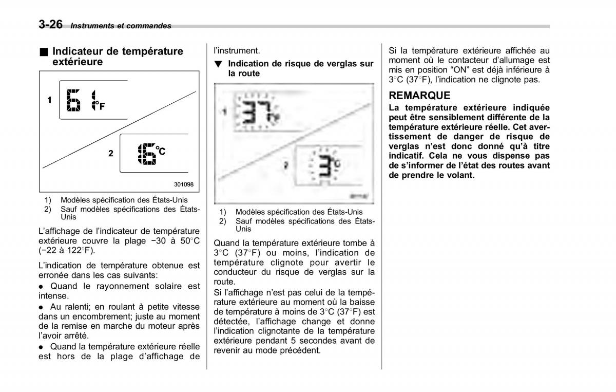 Subaru Forester II 2 manuel du proprietaire / page 152