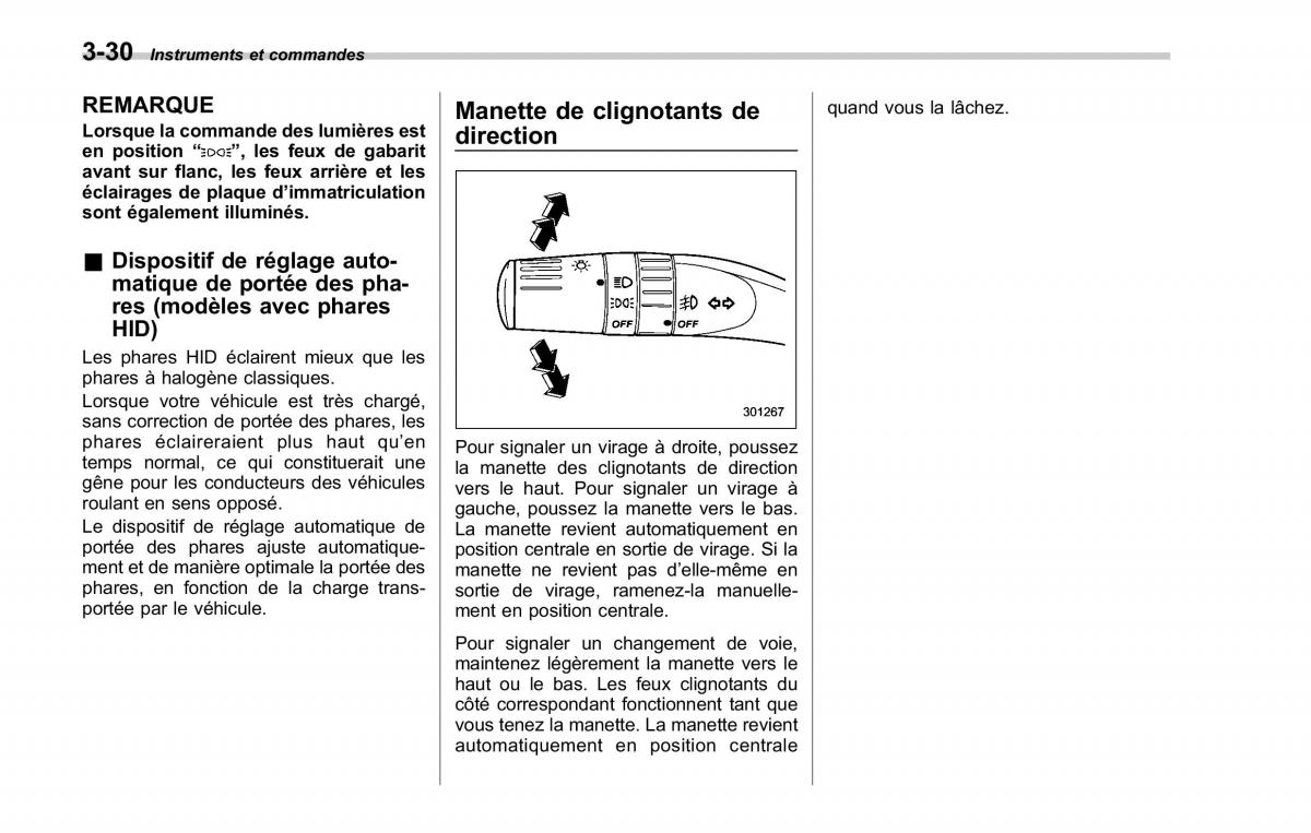 Subaru Forester II 2 manuel du proprietaire / page 156