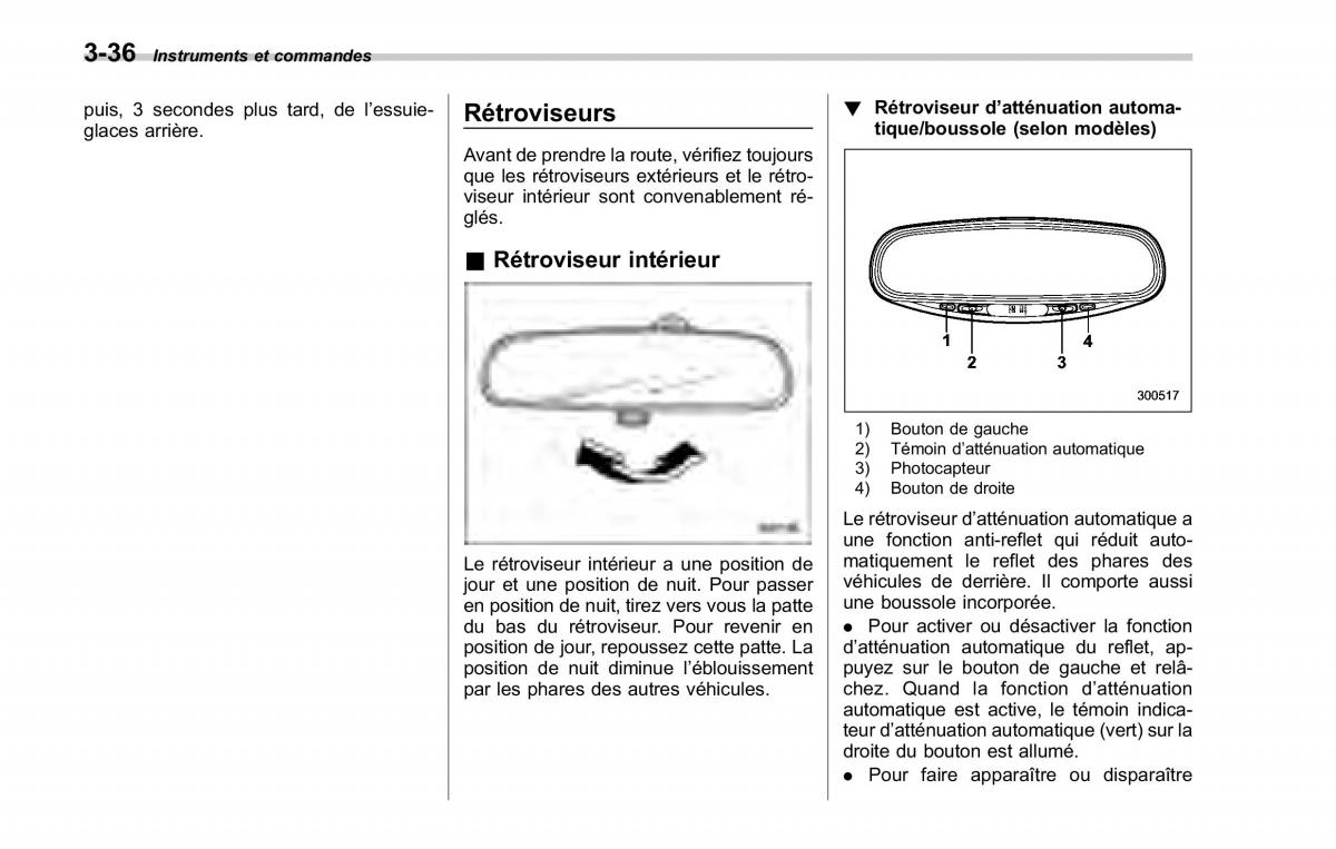 Subaru Forester II 2 manuel du proprietaire / page 162