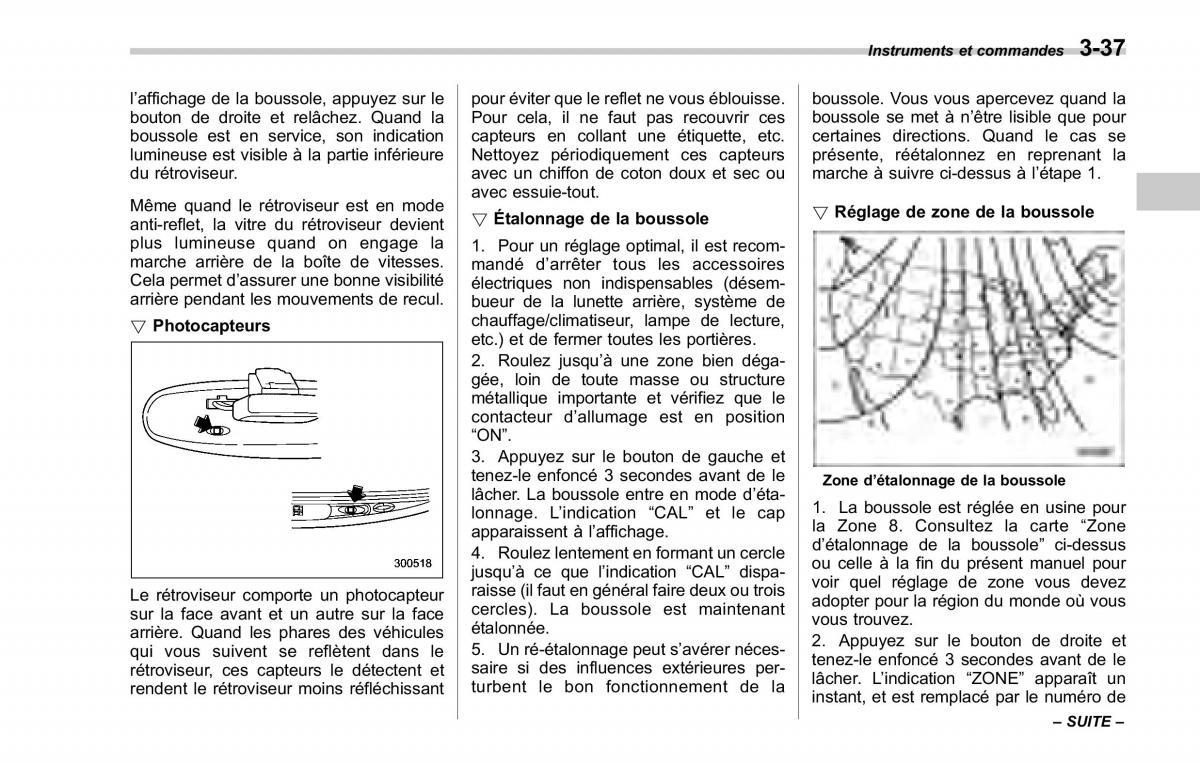 Subaru Forester II 2 manuel du proprietaire / page 163