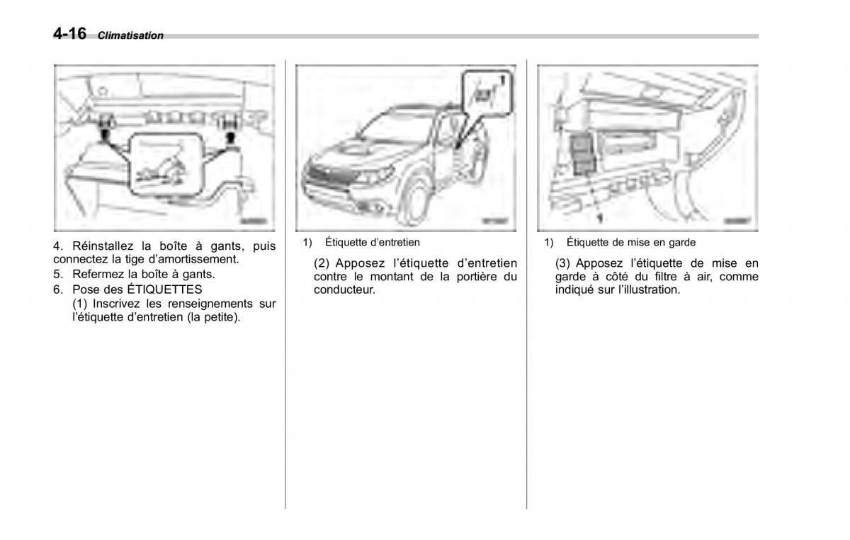 Subaru Forester II 2 manuel du proprietaire / page 184