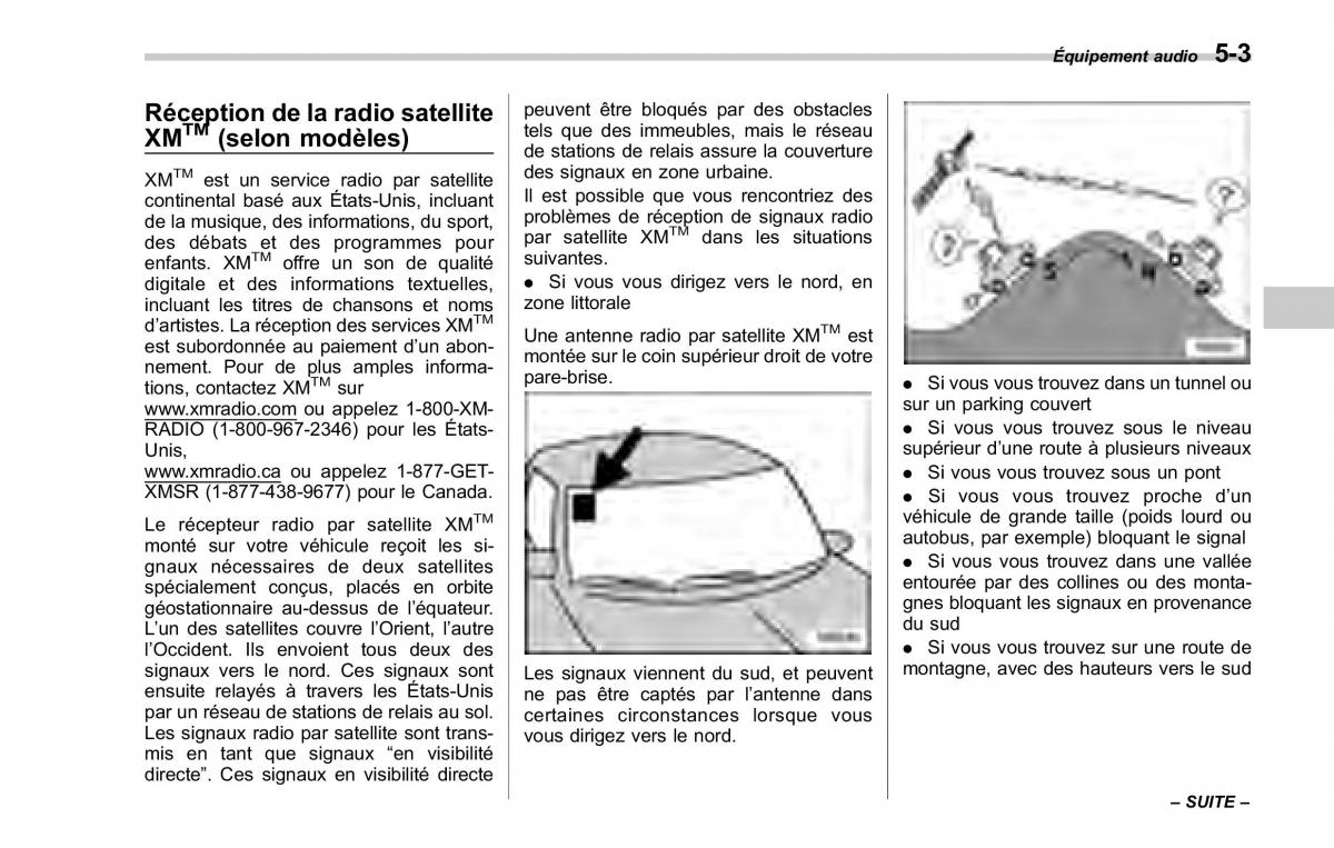 Subaru Forester II 2 manuel du proprietaire / page 187