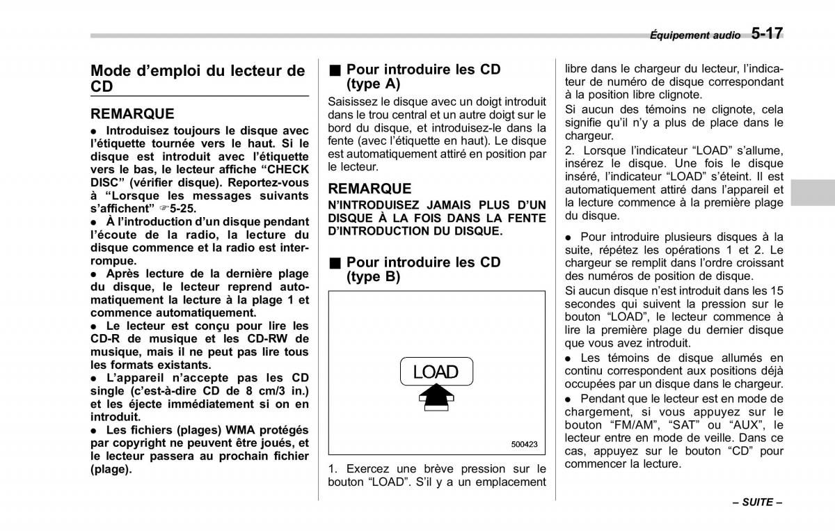 Subaru Forester II 2 manuel du proprietaire / page 201