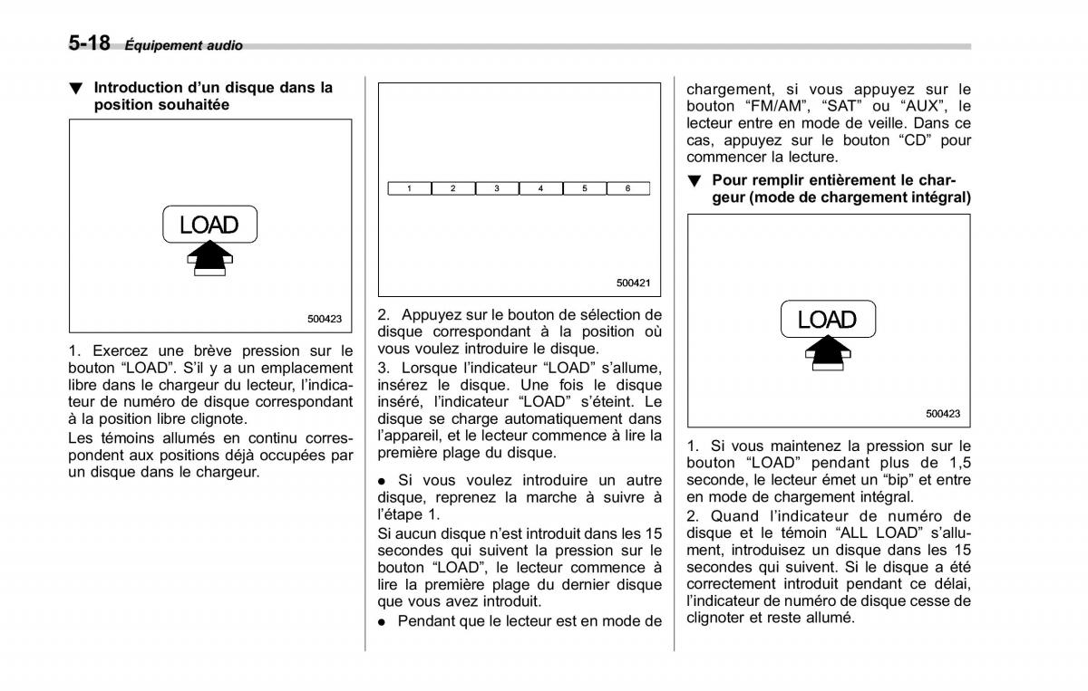 Subaru Forester II 2 manuel du proprietaire / page 202