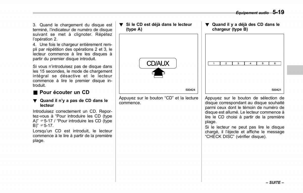 Subaru Forester II 2 manuel du proprietaire / page 203