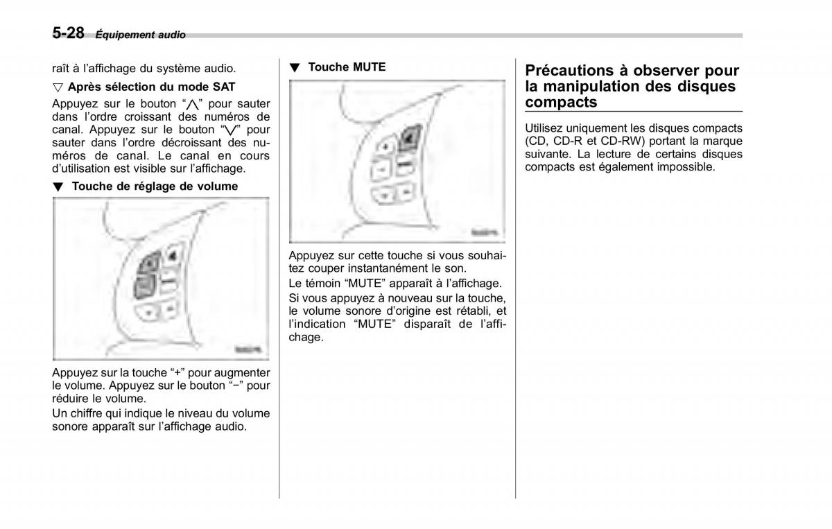 Subaru Forester II 2 manuel du proprietaire / page 212