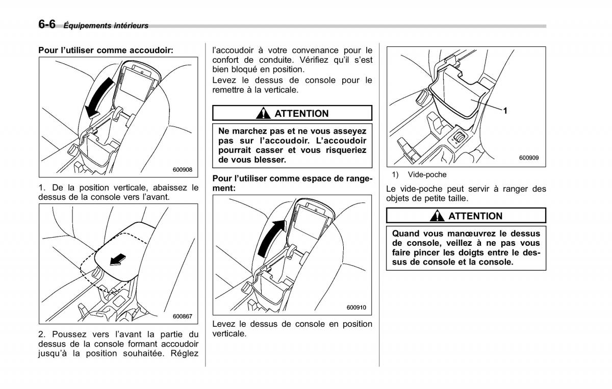 Subaru Forester II 2 manuel du proprietaire / page 220