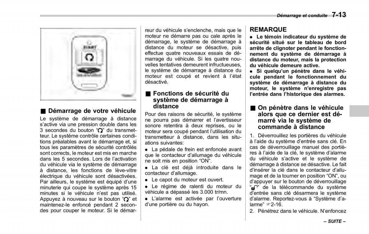 Subaru Forester II 2 manuel du proprietaire / page 245