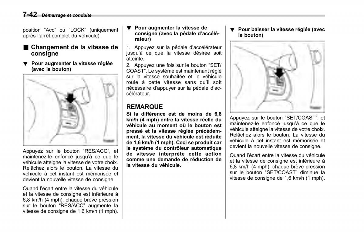 Subaru Forester II 2 manuel du proprietaire / page 274