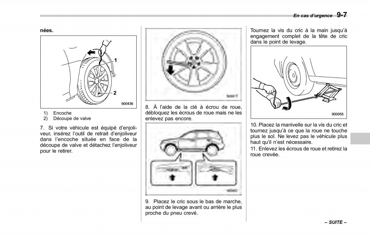 Subaru Forester II 2 manuel du proprietaire / page 311