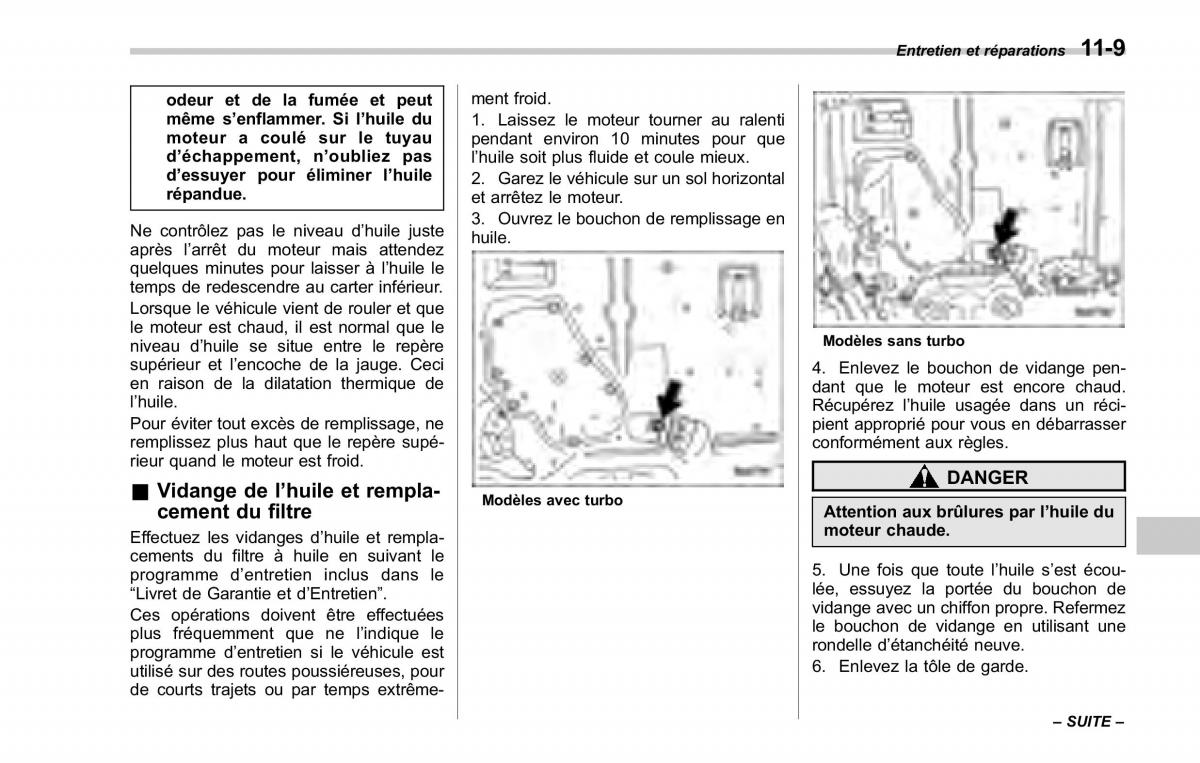 Subaru Forester II 2 manuel du proprietaire / page 339