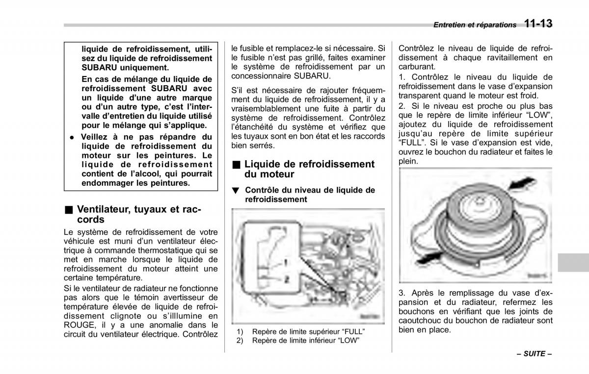 Subaru Forester II 2 manuel du proprietaire / page 343