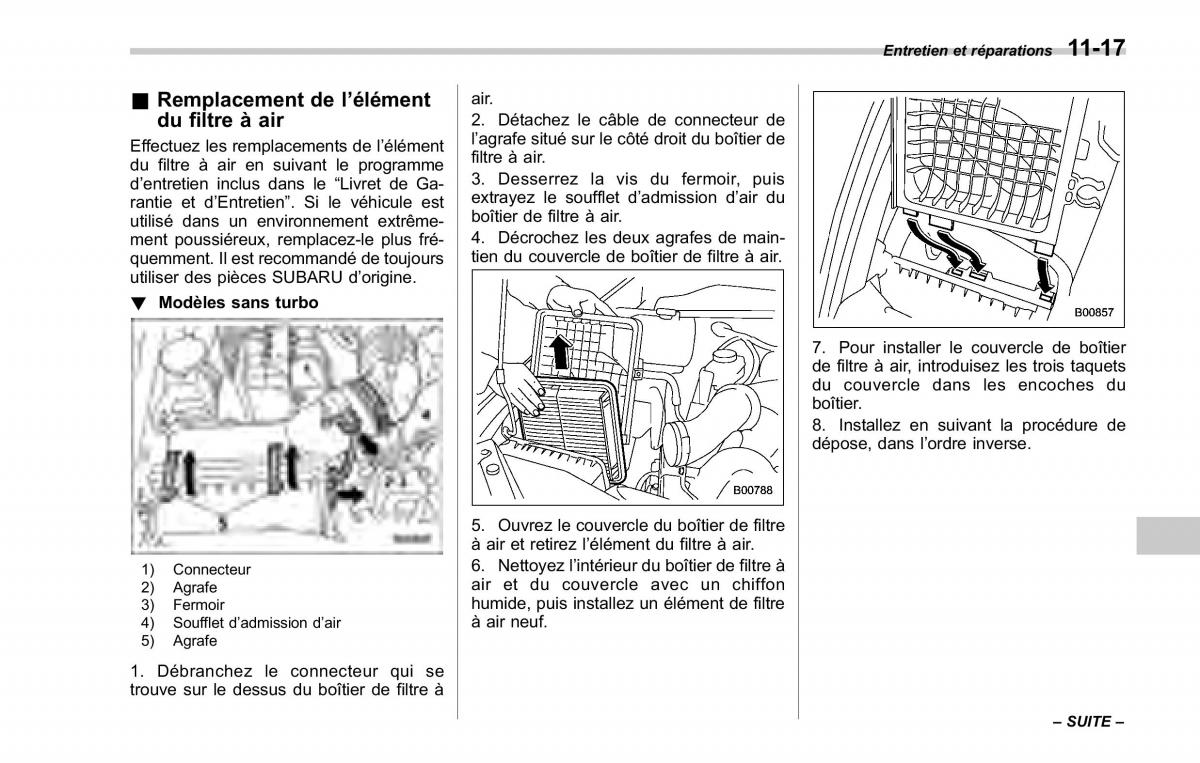 Subaru Forester II 2 manuel du proprietaire / page 347