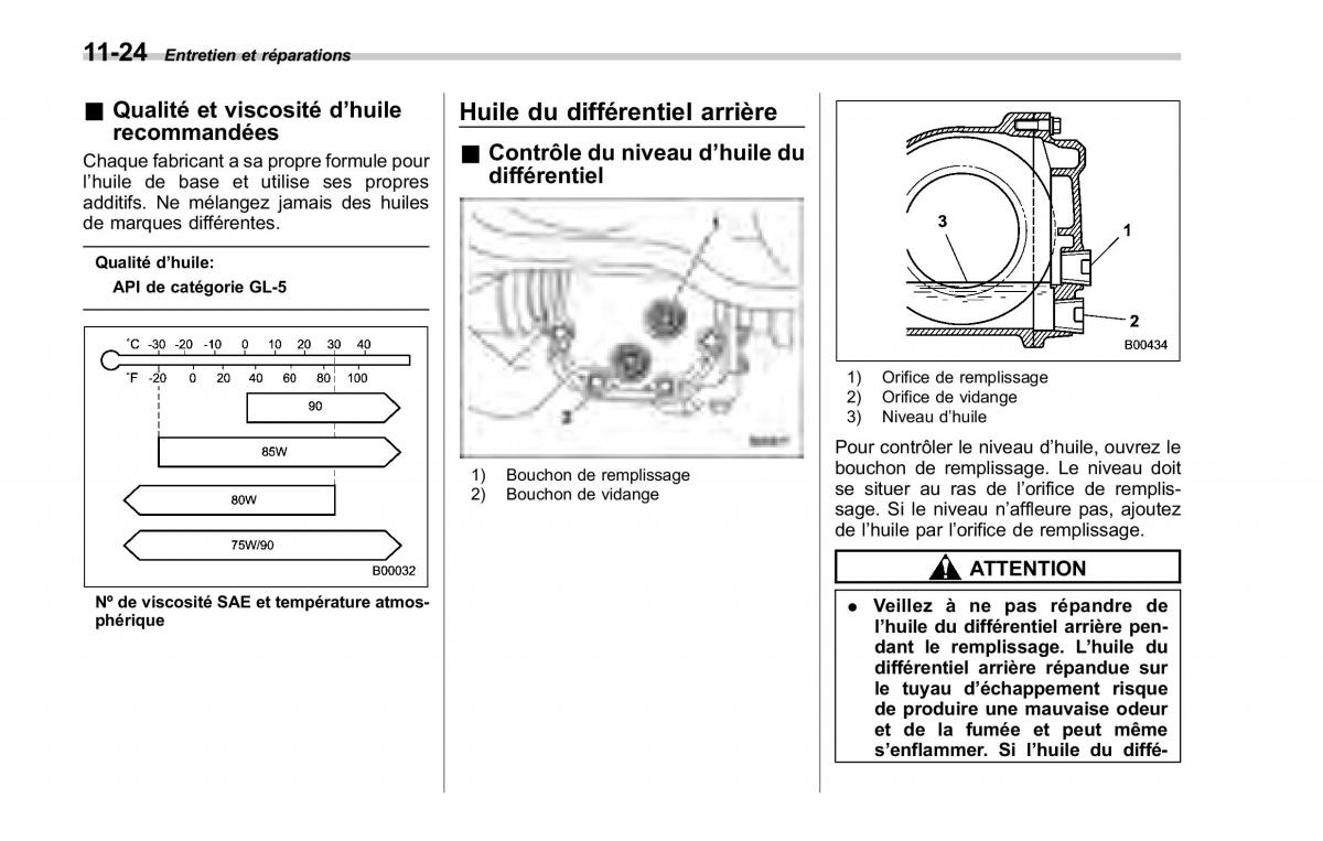 Subaru Forester II 2 manuel du proprietaire / page 354