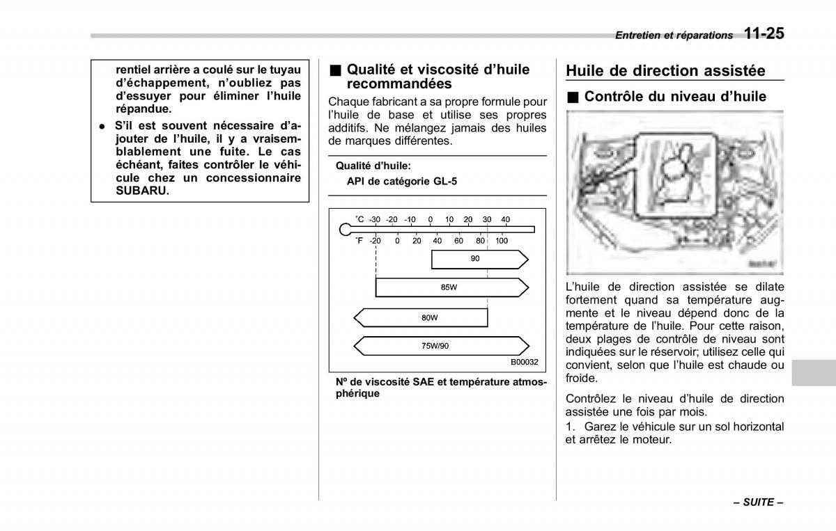 Subaru Forester II 2 manuel du proprietaire / page 355