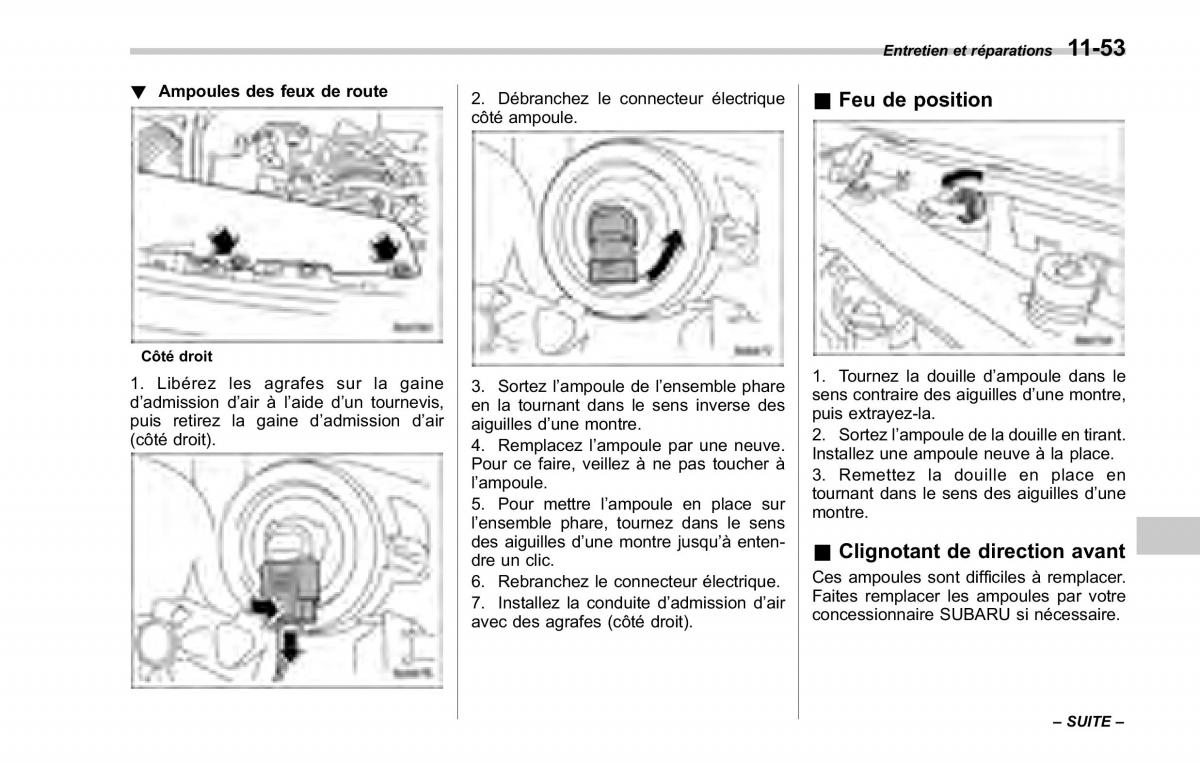 Subaru Forester II 2 manuel du proprietaire / page 383