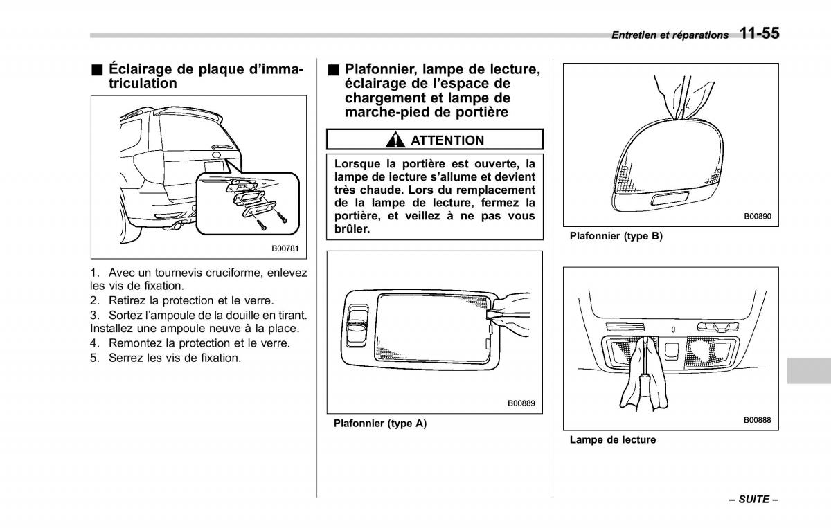 Subaru Forester II 2 manuel du proprietaire / page 385