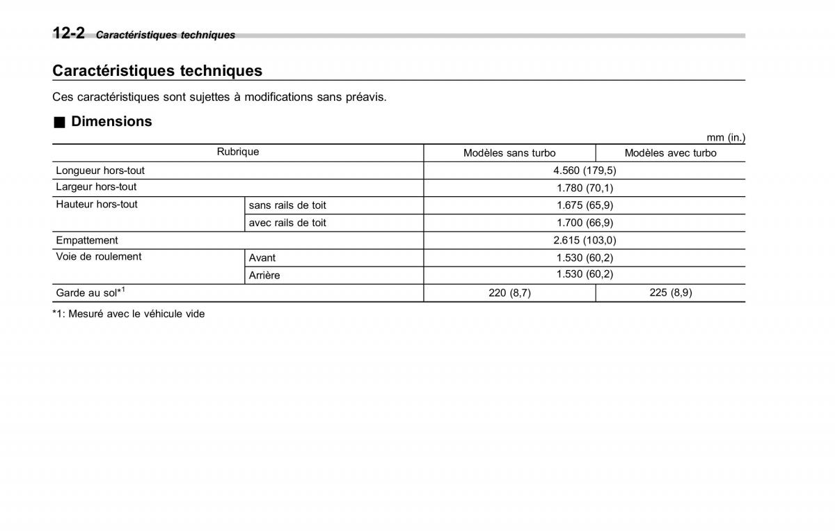 Subaru Forester II 2 manuel du proprietaire / page 388