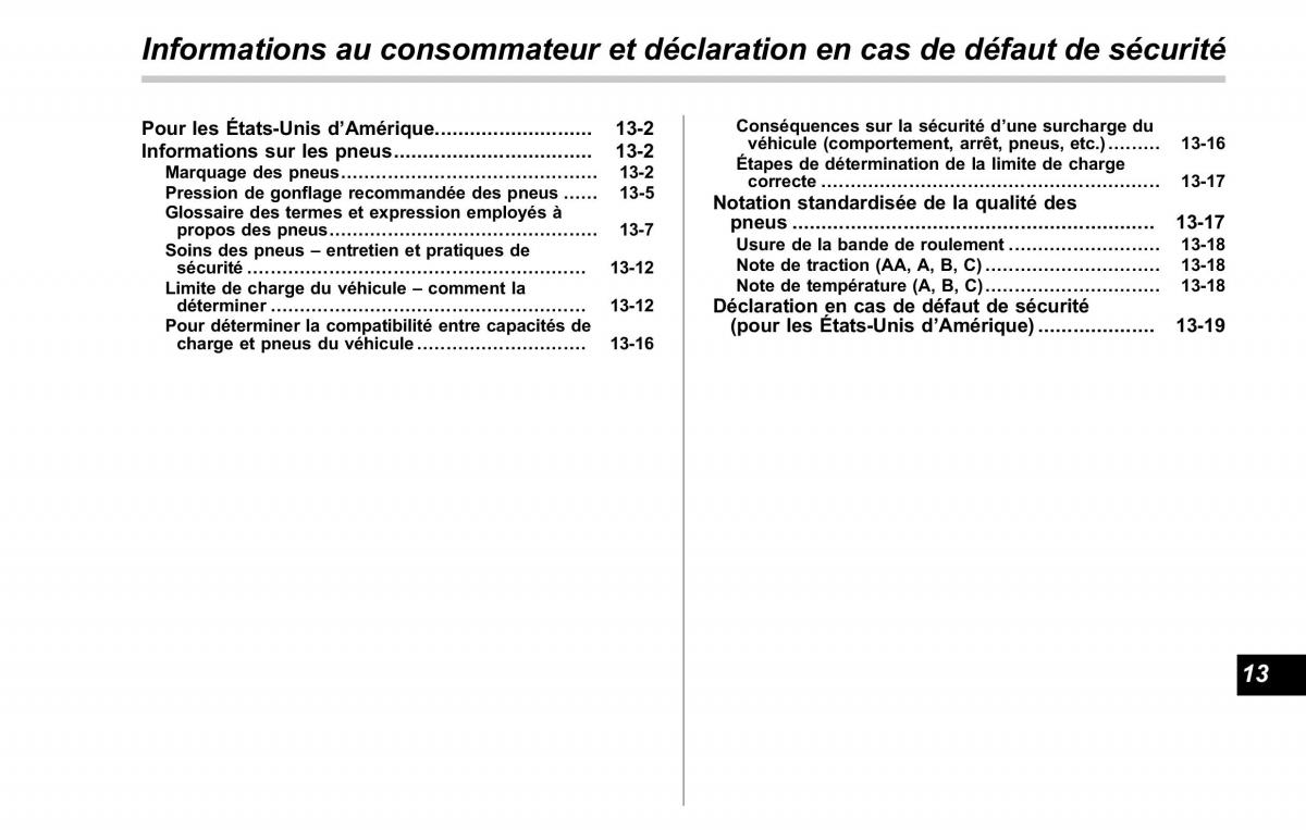 Subaru Forester II 2 manuel du proprietaire / page 401