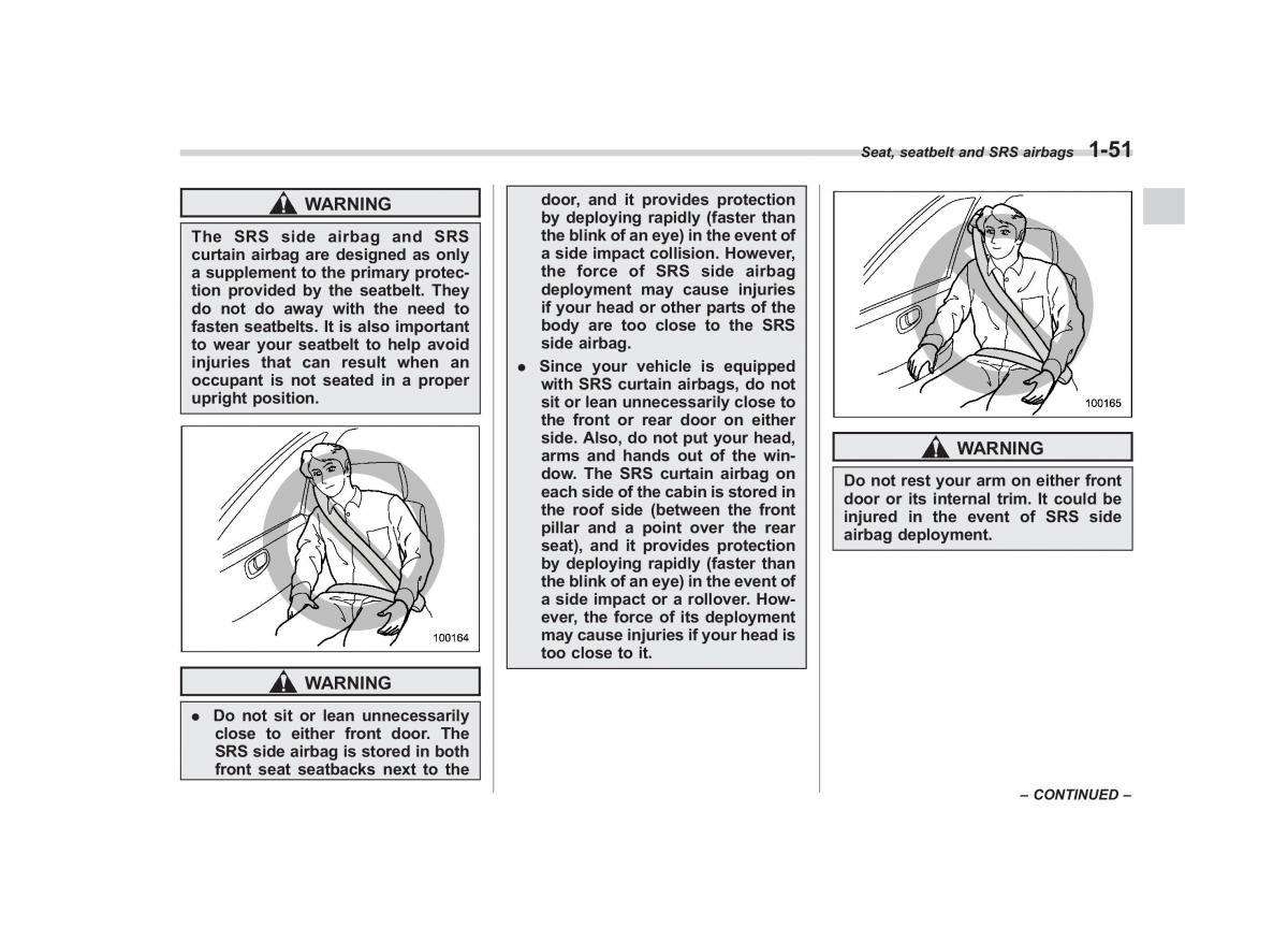 Subaru Forester III 3 owners manual / page 74