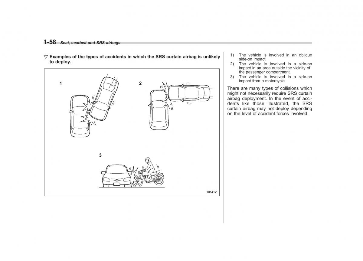 Subaru Forester III 3 owners manual / page 81