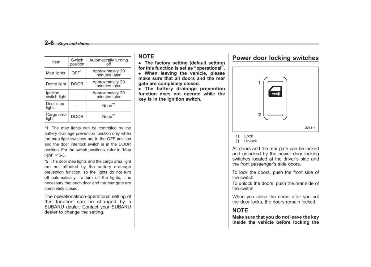 Subaru Forester III 3 owners manual / page 91