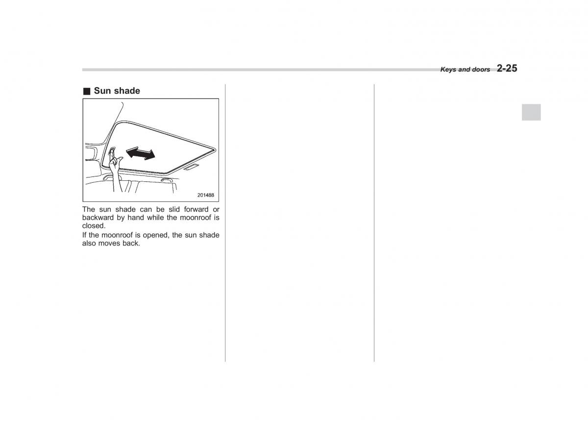 Subaru Forester III 3 owners manual / page 110