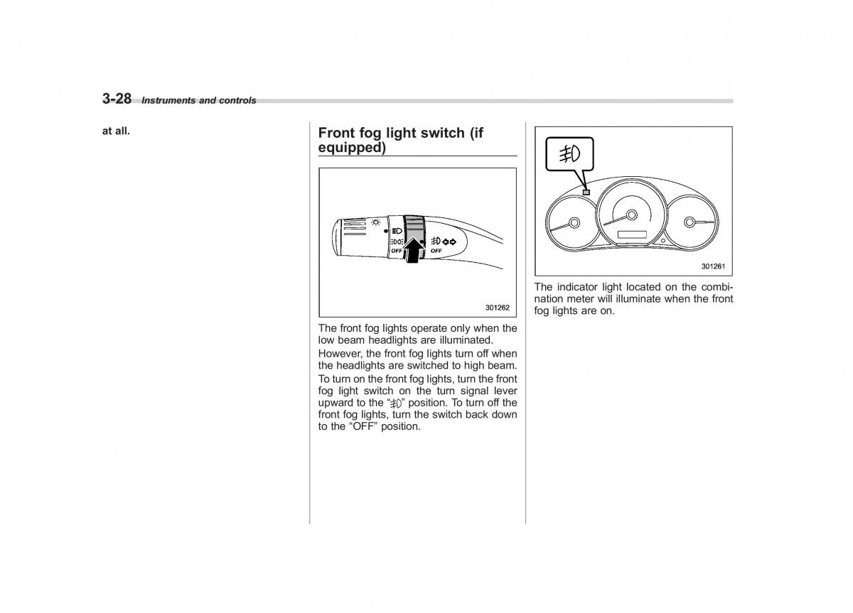 Subaru Forester III 3 owners manual / page 139