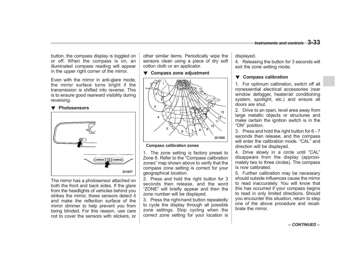 Subaru Forester III 3 owners manual / page 144