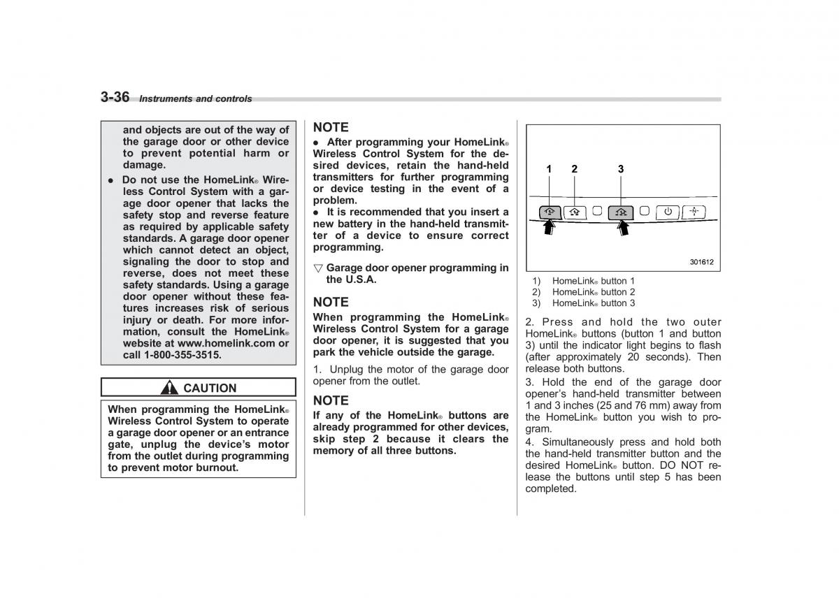 Subaru Forester III 3 owners manual / page 147