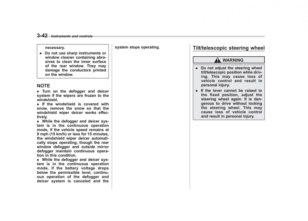 Subaru Forester III 3 owners manual / page 153