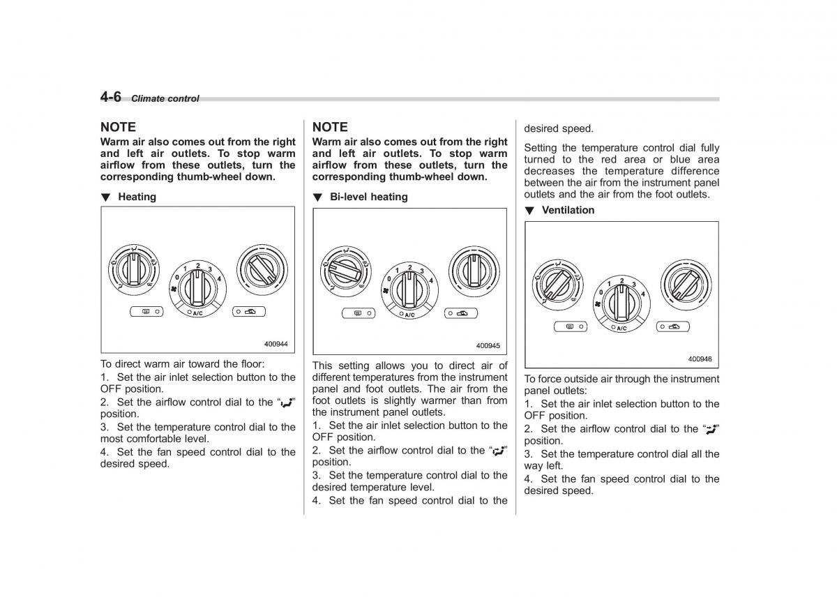 Subaru Forester III 3 owners manual / page 161