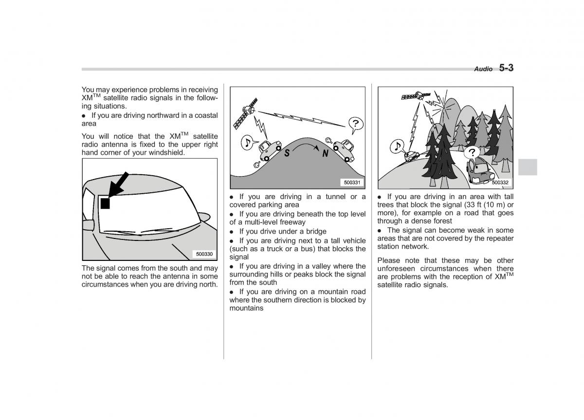 Subaru Forester III 3 owners manual / page 174