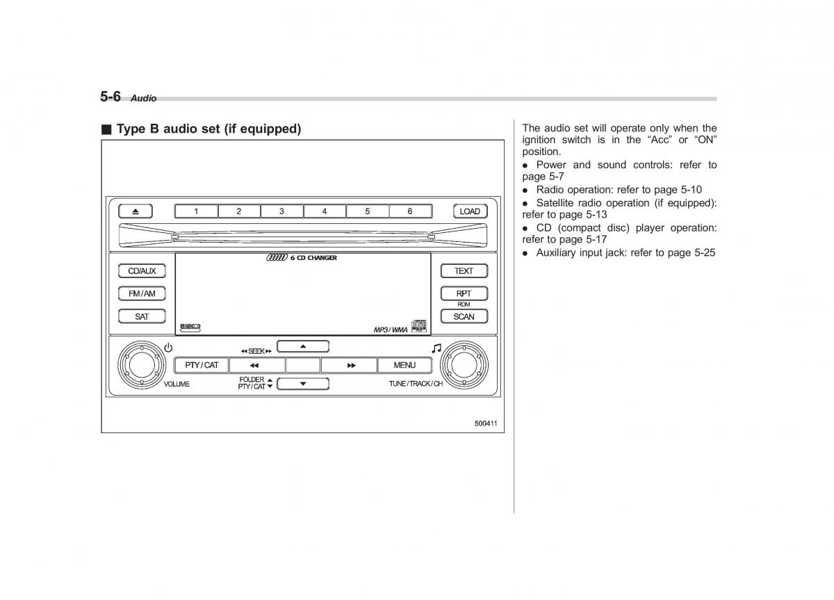 Subaru Forester III 3 owners manual / page 177