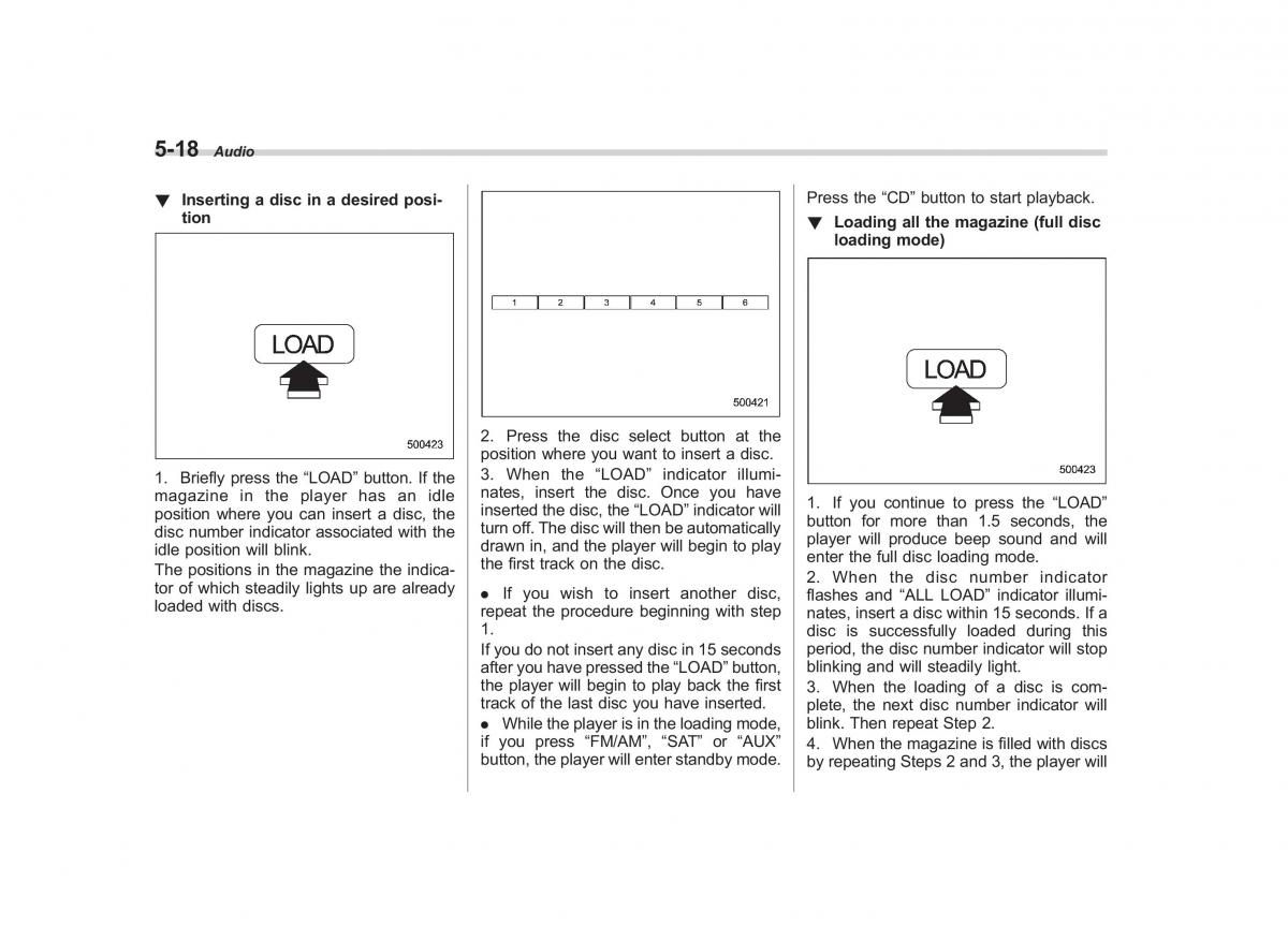 Subaru Forester III 3 owners manual / page 189