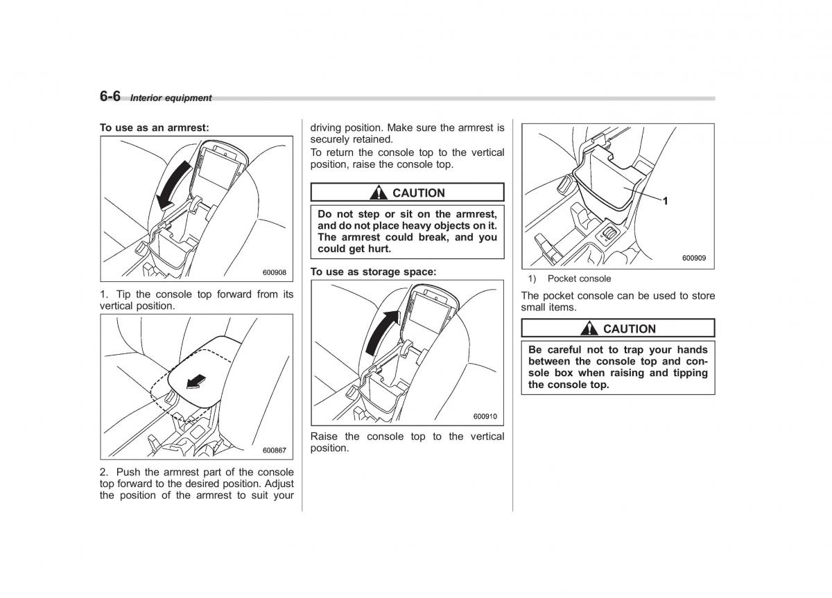 Subaru Forester III 3 owners manual / page 207