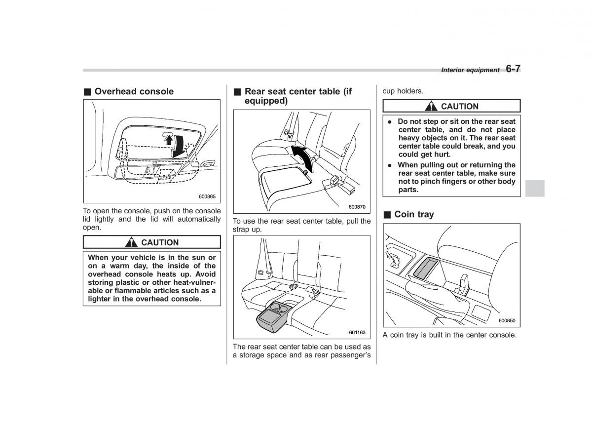 Subaru Forester III 3 owners manual / page 208