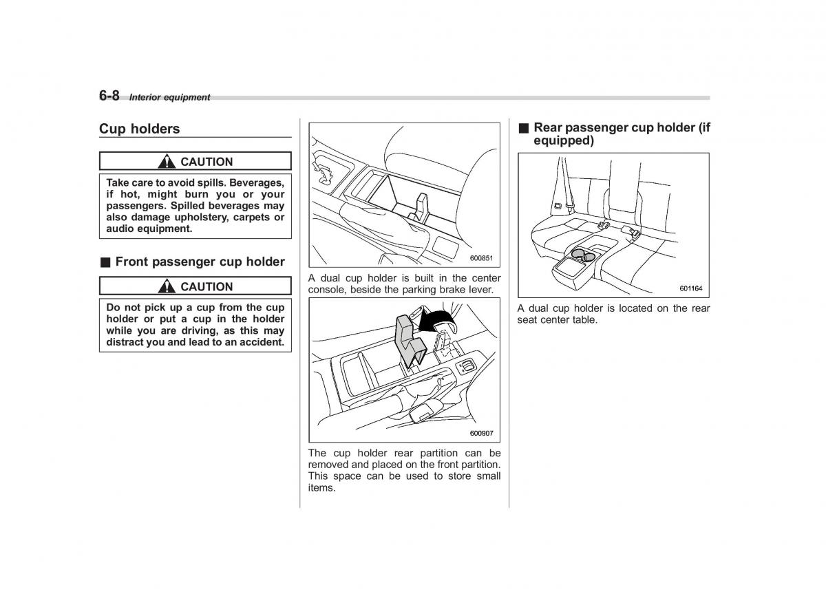 Subaru Forester III 3 owners manual / page 209