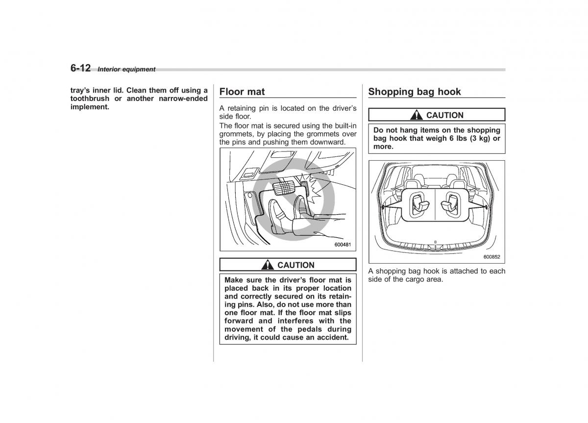 Subaru Forester III 3 owners manual / page 213