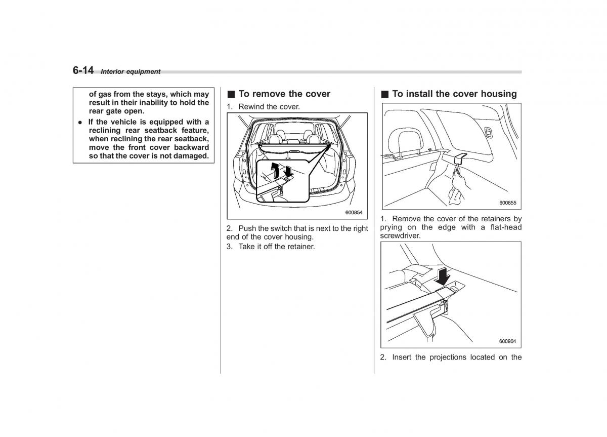 Subaru Forester III 3 owners manual / page 215