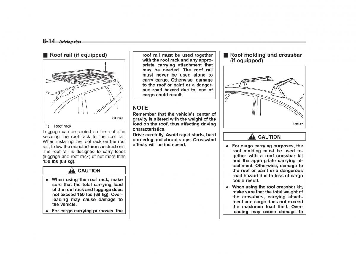 Subaru Forester III 3 owners manual / page 269